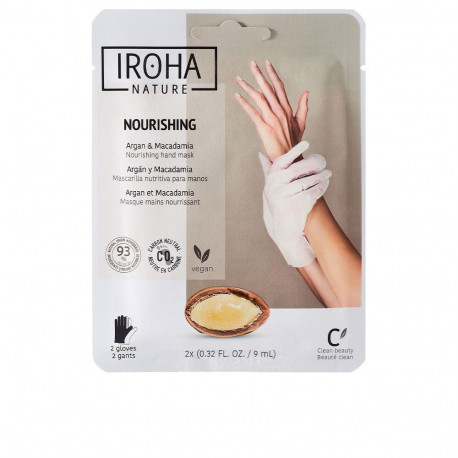 IROHA kätemask Argan & Macadamia toitev 1 u