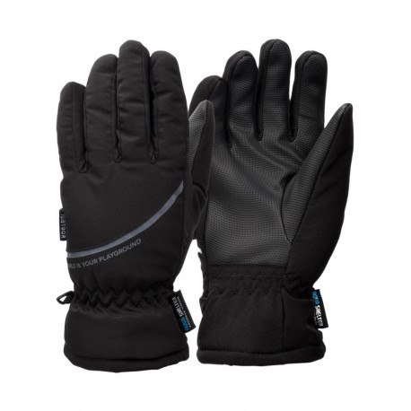 Rękawiczki zimowe Meteor Hiemis czarne 17728-17729-17730-17731-17732 XS