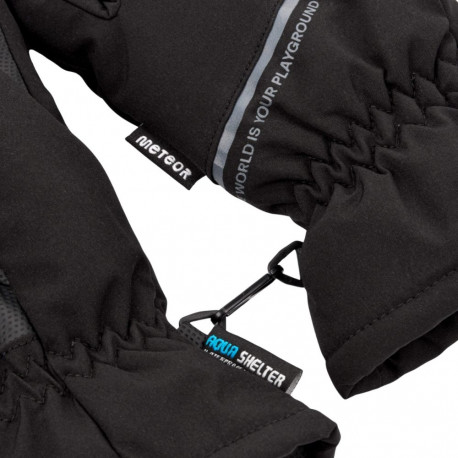 Rękawiczki zimowe Meteor Hiemis czarne 17728-17729-17730-17731-17732 XL