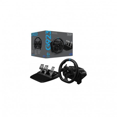 Logitech Racing Wheel G923 TrueForce with Pedals for PC, PS5, PS4, Black EU (941-000149)