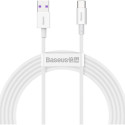 CABLE USB TO USB-C 2M/WHITE CATYS-A02 BASEUS