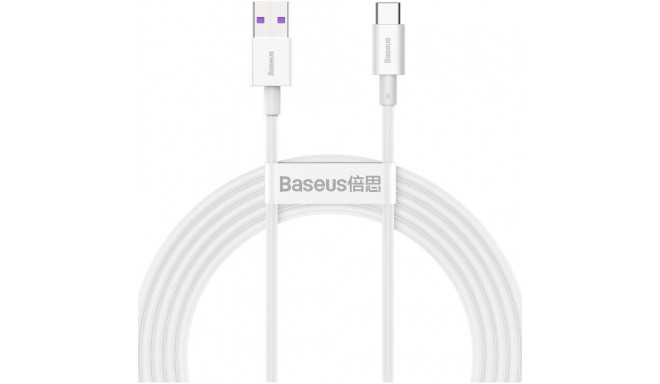 Baseus USB - USB-C kaabel CATYS-A02 2m, valge