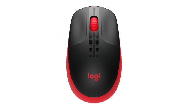 LOGITECH M190 Wireless Mouse - RED
