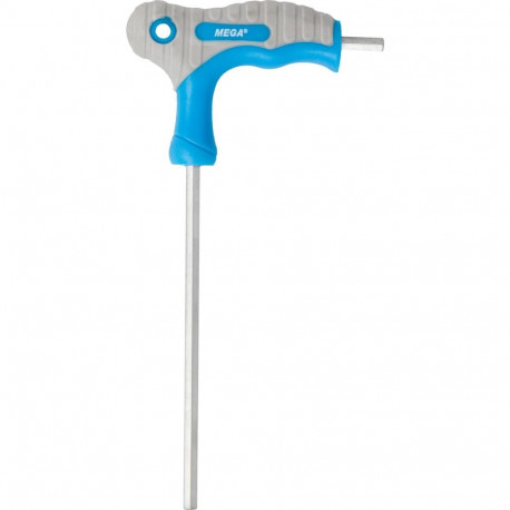 Klucz imbusowy z kulką rękojeść soft touch t, 4mm, crv