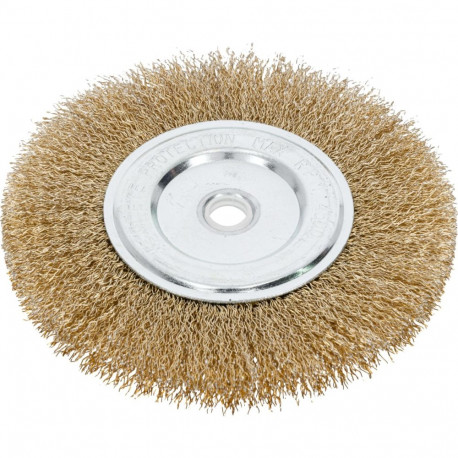 Szczotka tarczowa terastraadist messing, 150mm proline