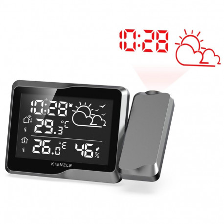KIENZLE DCF Radio-Control.Home Weather Station with Projection