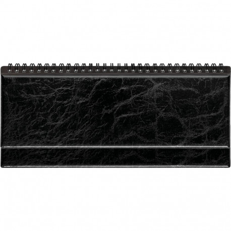 Table calendar Classic voluminous, plastic covers (BLACK) 00301/40614