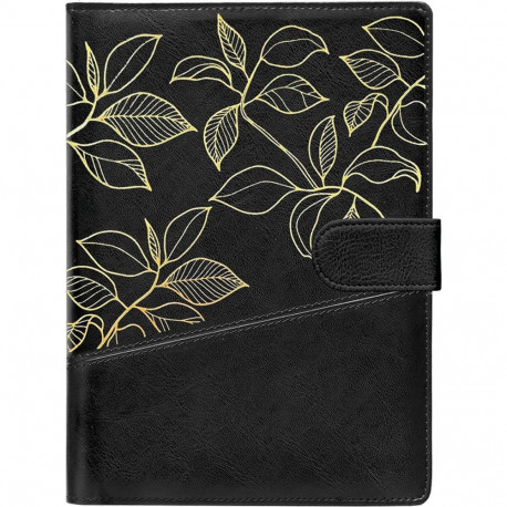 Raamatkalender Boss Nädal A5 Universaal, spiraalköide, FASHION kaaned (MUST CERVO) 00073/40284