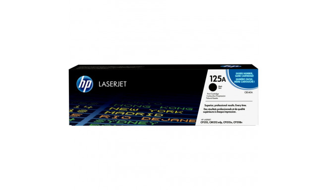 Tooner HP CB540A Black must, No125A 2200lk @5%, Color LaserJet CP1210,CP1215,CM1312,CP1510,CP1515N,C