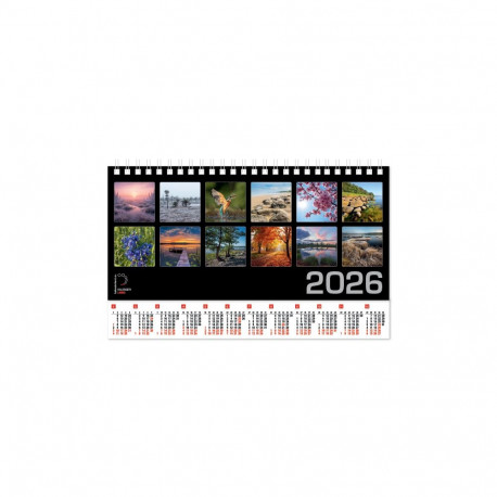 Lauakolmnurk - Looduse värvid (210x135mm) 2026a.