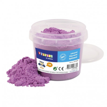 Kineetiline liiv lilla, 1kg, 3+