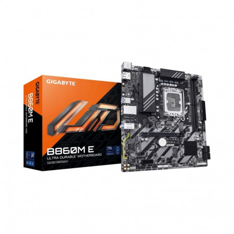 Gigabyte B860M E 1.0 Motherboard Intel LGA1851 / B860 / DDR5 / 4×DIMM / microATX