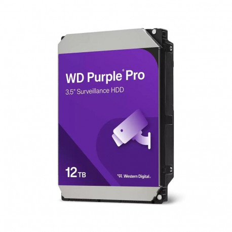 Western Digital Purple Pro Hard Drive HDD / 12 TB / 3.5" / 7200 RPM / 512 MB / 265MB/s