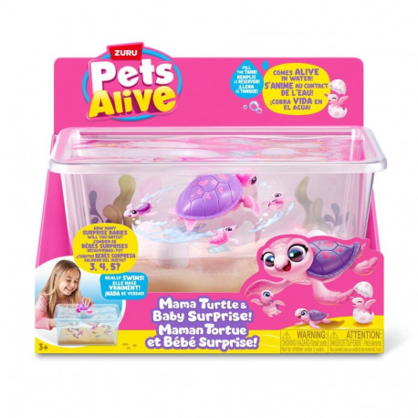 PETS ALIVE interaktiivne mänguasi Mama Turtle Surprise