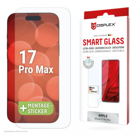 Apple iPhone 17 Pro Max Smart Screen Glass By Displex Transparent