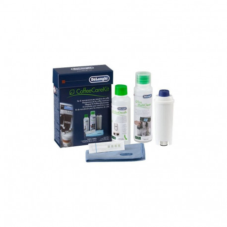 DeLonghi | DLSC306 Maintenance Care Kit for Bean to Cup & Espresso Coffee Machines, includes five cl