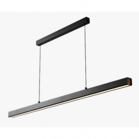 LAMP PENDANT TALL BLACK 32W