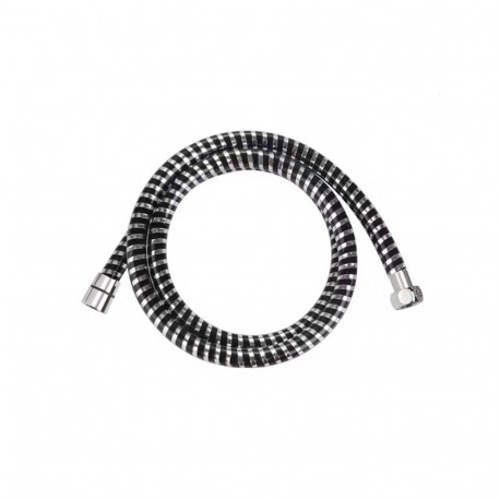 SHOWER HOSE 1.5M ST-H202AB must/hõbedane
