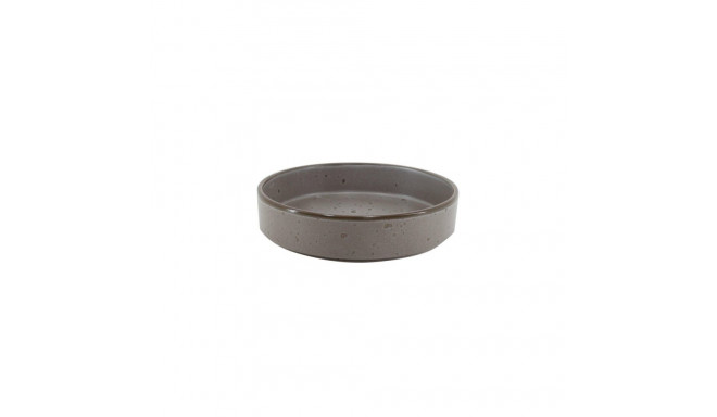 SOUP PLATE DOMOLETTI BROWN DOTS 850ML