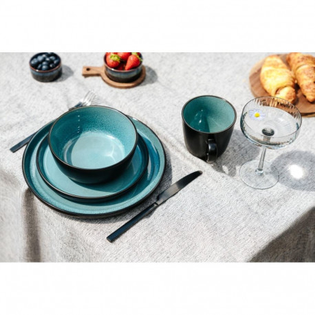 tume roheline glasuuritud taldrik 20cm