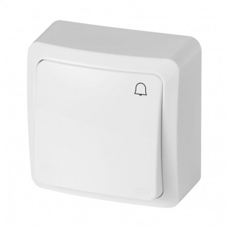PUSH BELL SWITCH WHITE