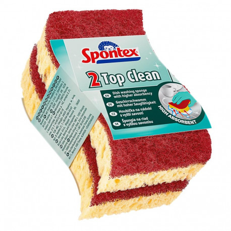 SPONTEX Top Clean käsnad, 2 tk