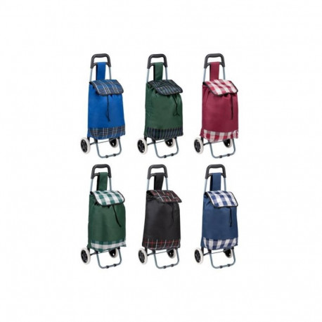 SHOPPING TROLLEY 6ASS OHM 89X34X28CM
