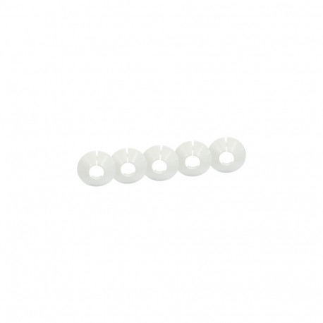 torurõngas 18mm valge 5 tk