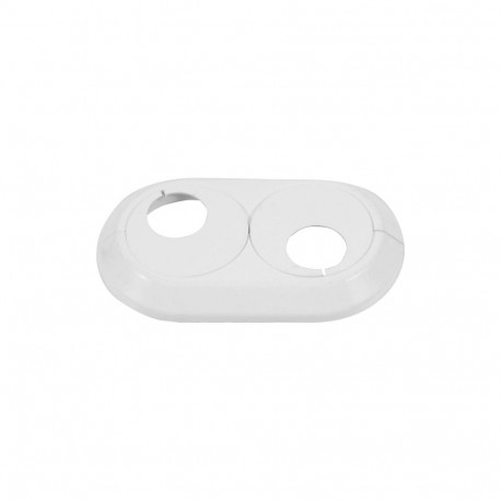 topeltrõngas torudele 16mm valge