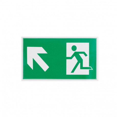 kleebis EXIT ülemine vasak 100x180mm