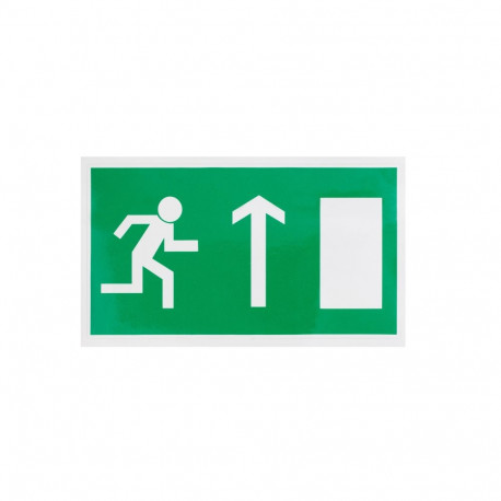 STICKER EXIT UP RIGHT 100X180MM