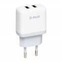 D-Fruit laadija 12W 2xUSB-A DF143