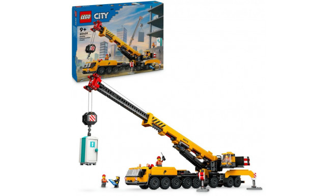 LEGO City kollane mobiilne kraana (60409)