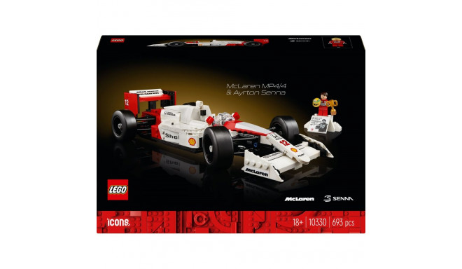 LEGO Icons McLaren MP4/4 and Ayrton Senna (10330)