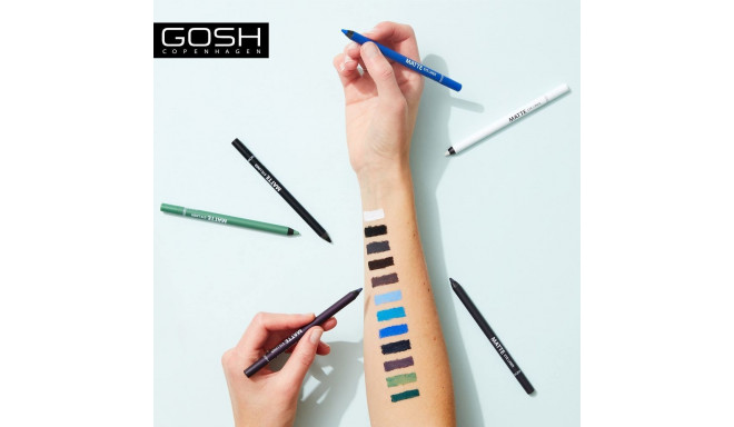 Eyeliner Gosh Copenhagen Matte Nº 008-Crazy Blue 1,2 g