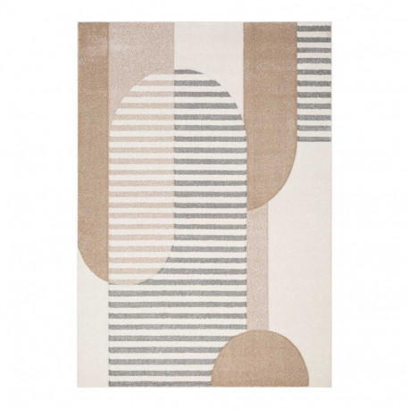 Carpet DIXIE CARVED-5, 160x230cm, grey/beige