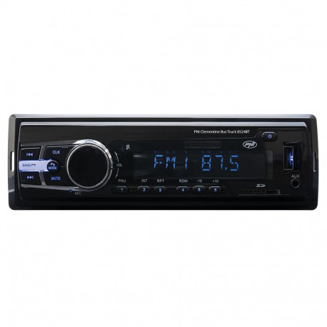 Car MP3 player PNI Clementine Bus Truck 8524BT RDS 4x45w 12V / 24V 1 DIN with SD, USB, AUX, RCA and 