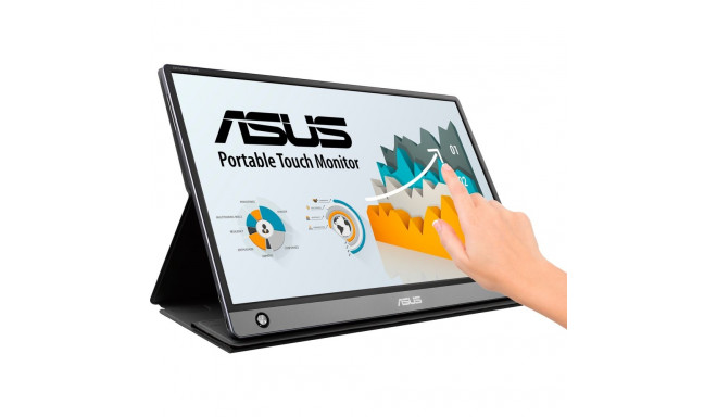 Asus ZenScreen Touch MB16AMTR - 15.6 - black, FullHD, IPS, touchscreen