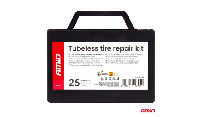 Tubeless rehvi parandamise kompl 25 osa