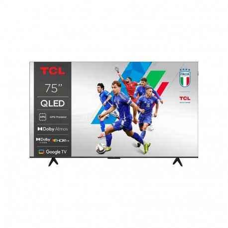 TCL T69C 75T69C teler 190.5 cm (75") 4K Ultra HD nutiteler Wi-Fi metallik 350 cd/m²