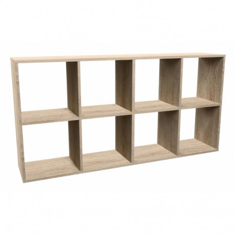 Topeshop MALAX 2X4 SONOMA living room bookcase