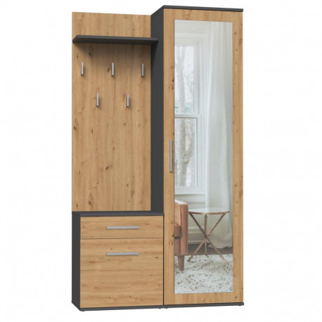 Topeshop GARD DUO ANT/ART KPL esikukapp