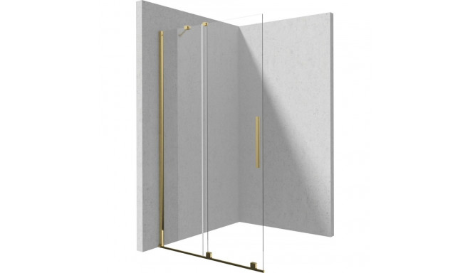 walk-in dušisein 100 cm - liuguksega