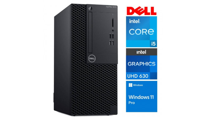 DELL 3070 Tower i5-8400 16GB 256SSD M.2 NVME WIN11Pro