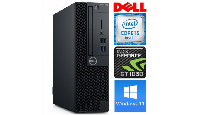 DELL 3060 SFF i5-8400 16GB 1TB SSD M.2 NVME+2TB GT1030 2GB DVD WIN11Pro