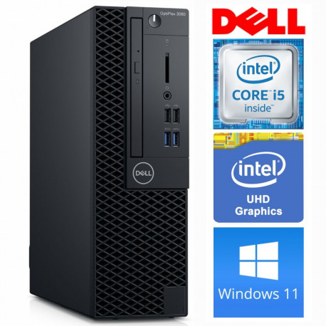DELL 3060 SFF i5-8400 32GB 1TB SSD M.2 NVME DVD WIN11Pro