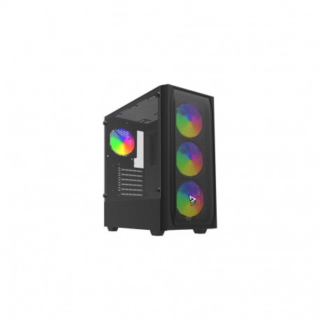 Savio Noctis Flow RGB Cube Black