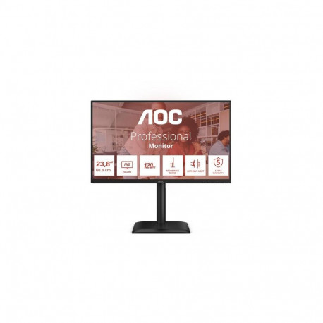 AOC E4 24E4CV computer monitor 60.5 cm (23.8") 1920 x 1080 pixels Full HD LED Black