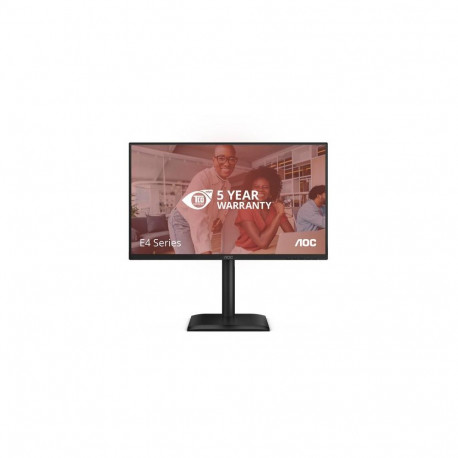 AOC E4 24E4CV computer monitor 60.5 cm (23.8") 1920 x 1080 pixels Full HD LED Black
