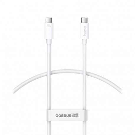 fast Charging Cable Baseus Superior 2 USB-C to USB-C 240W, 1,8m (white)